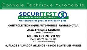 Contrôle Technique Automobile Aymard