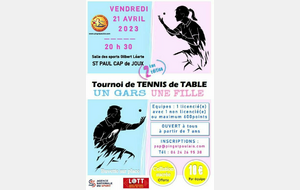 Tournoi &quot;1 gars, 1 fille&quot;