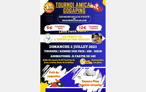 Tournoi solidaire à Saint-Paul cap de Joux