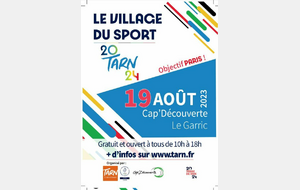 Village du sport Tarn 2024