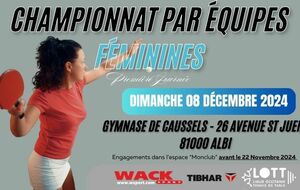 Championnat par équipes féminin, 1ère journée