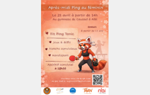 Après-midi Fit Ping Girl.