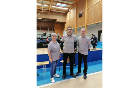 Arbitrage 3ème tour du critérium fédéral  de Nationale 2