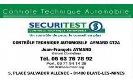 Contrôle Technique Automobile Aymard