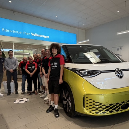 Remise des nouveaux maillots par VW AUDI Groupe Fabre d'Albi